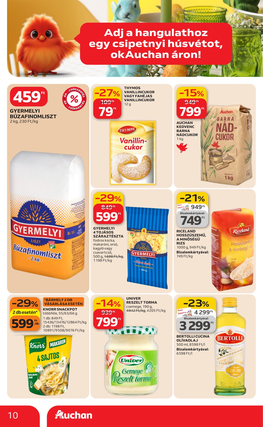 Auchan akciós újság 2026.03.12-től - 10. oldal.