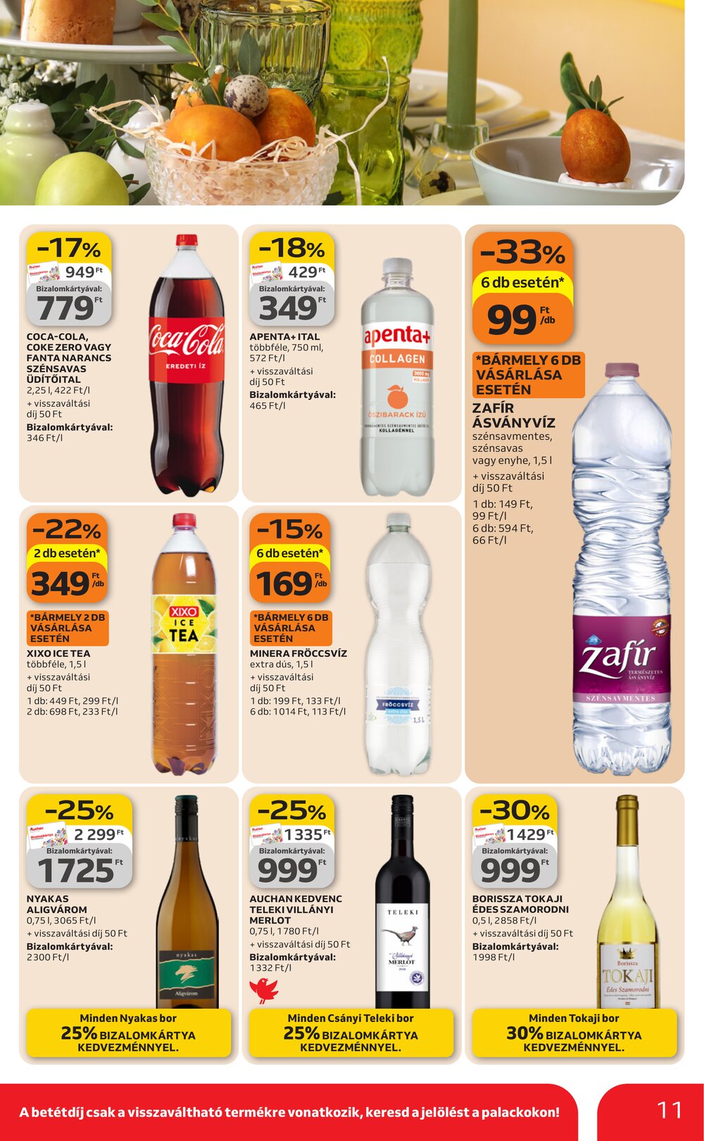 Auchan akciós újság 2026.03.12-től - 11. oldal.