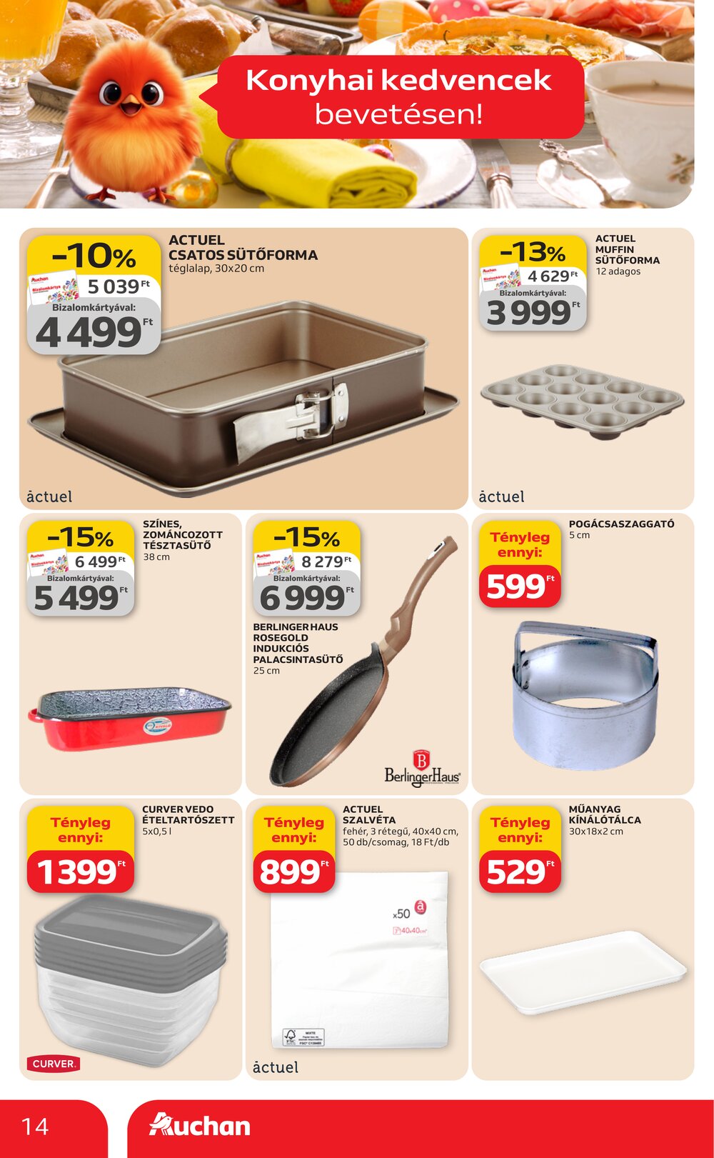 Auchan akciós újság 2026.03.12-től - 14. oldal.