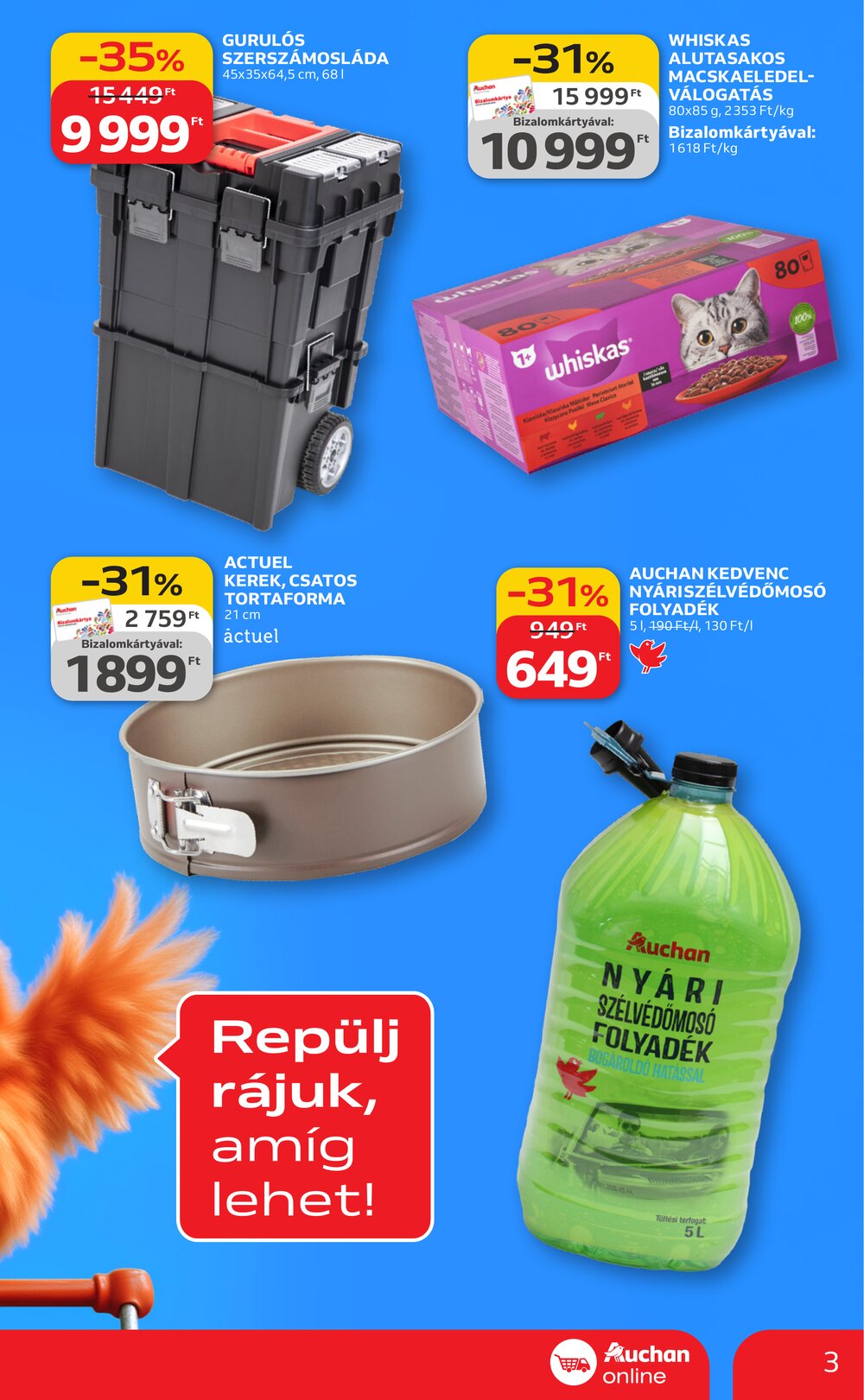 Auchan akciós újság 2026.03.12-től - 3. oldal.