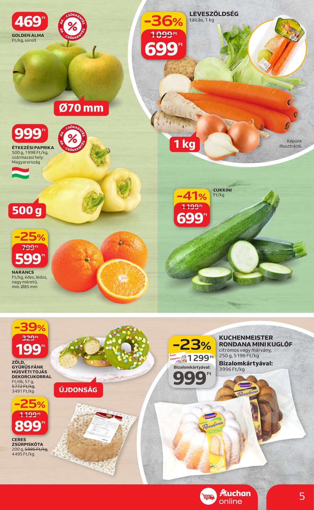 Auchan akciós újság 2026.03.12-től - 5. oldal.