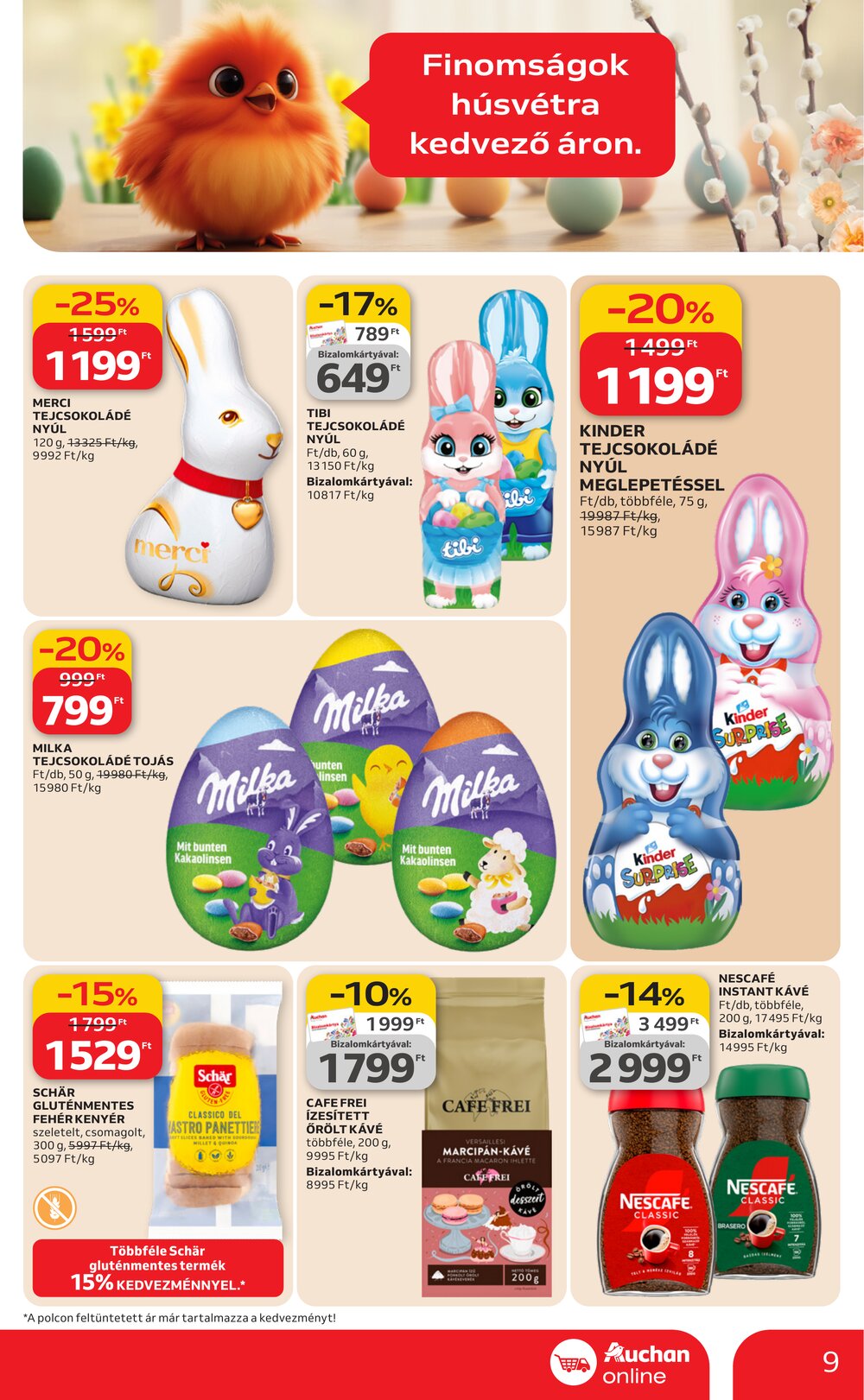 Auchan akciós újság 2026.03.12-től - 9. oldal.