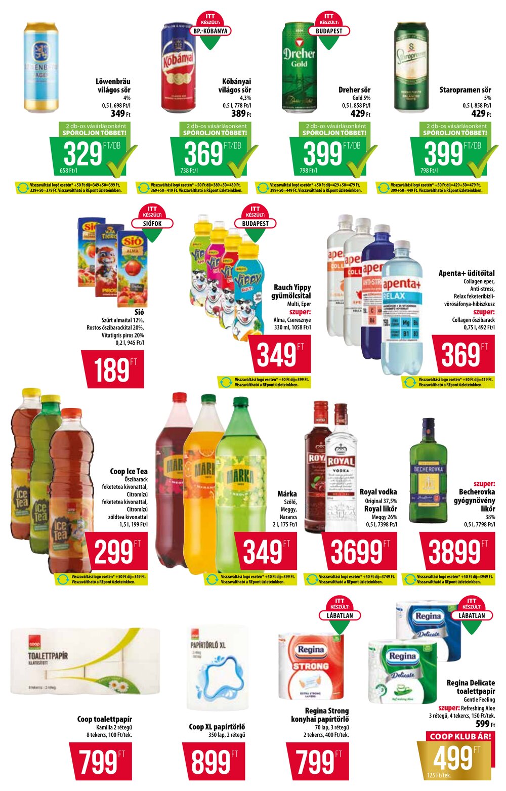 Coop akciós újság 2026.03.12-től - 10. oldal.