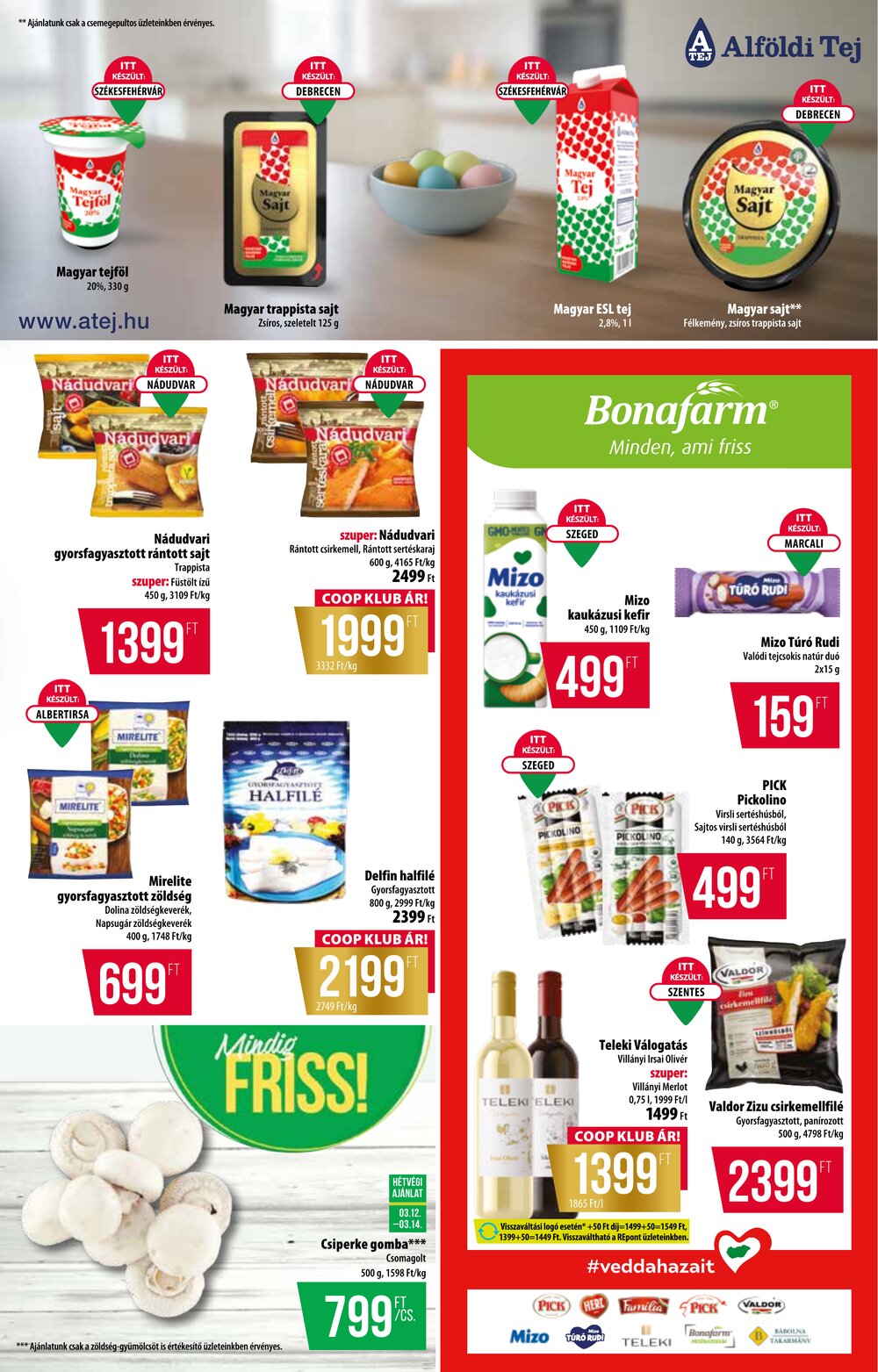 Coop akciós újság 2026.03.12-től - 3. oldal.