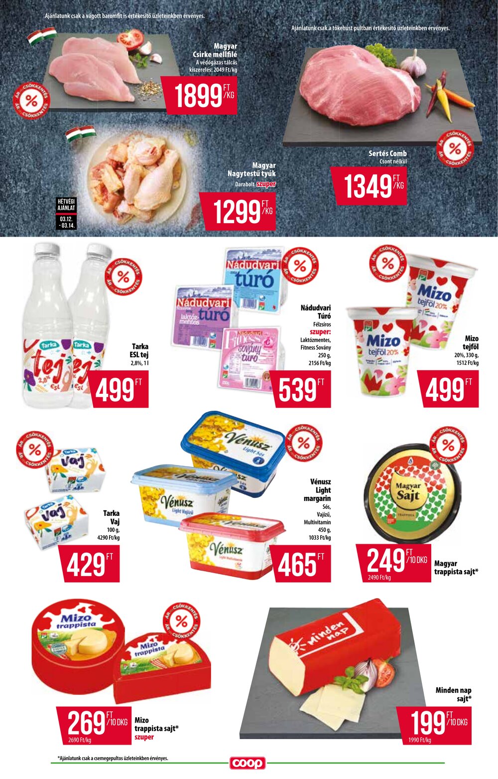 Coop akciós újság 2026.03.12-től - 4. oldal.