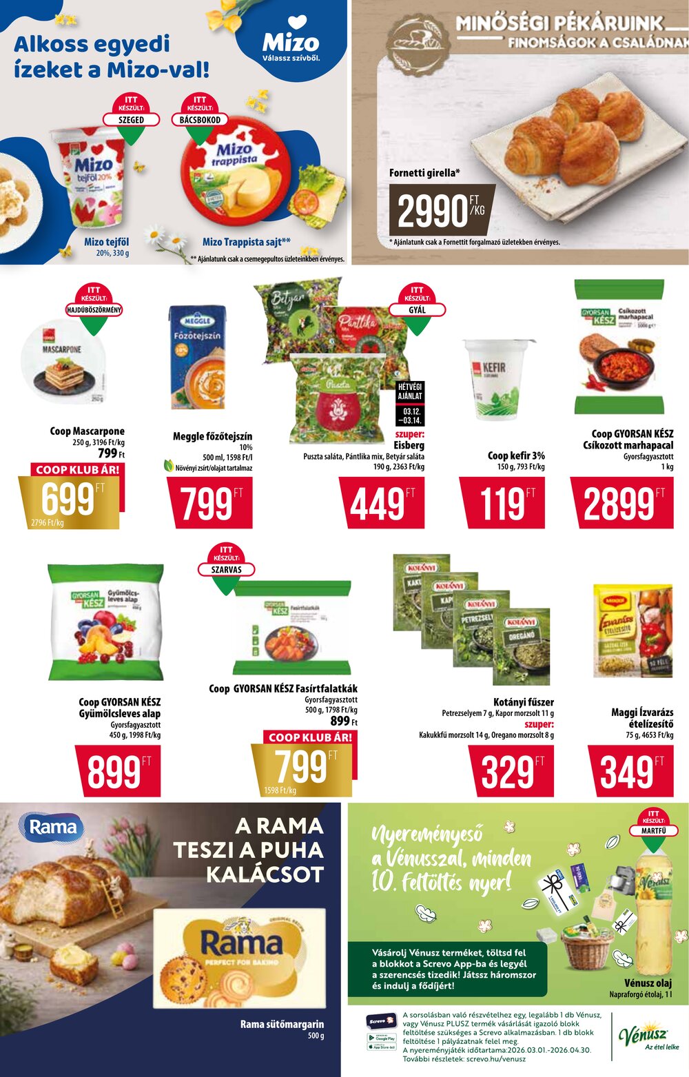 Coop akciós újság 2026.03.12-től - 6. oldal.