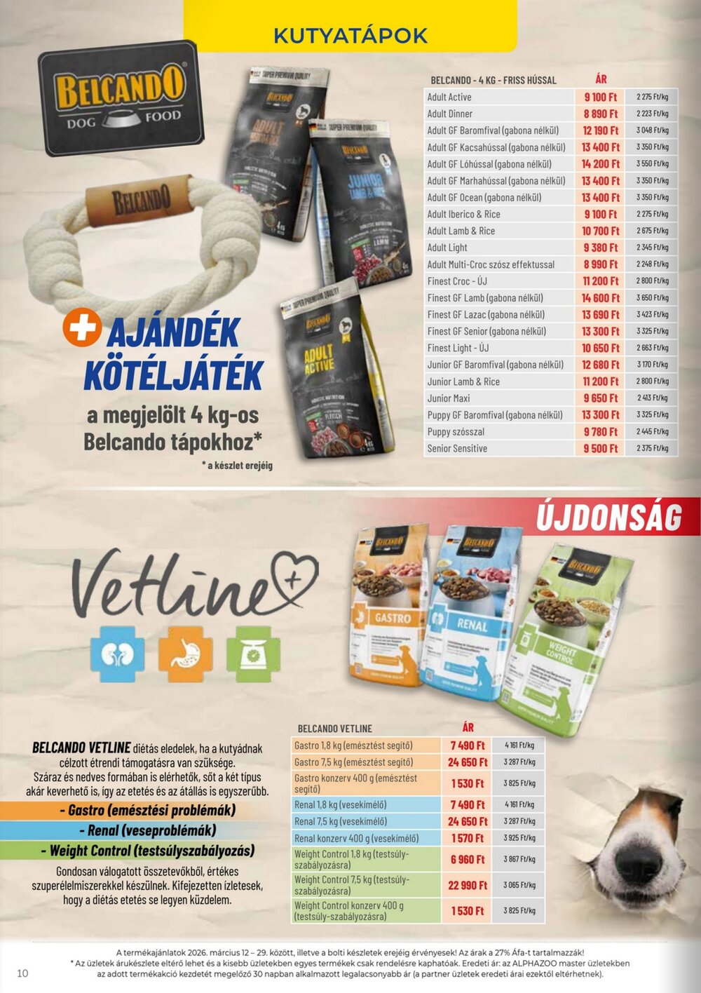 AlphaZoo akciós újság 2026.03.12-től - 10. oldal.