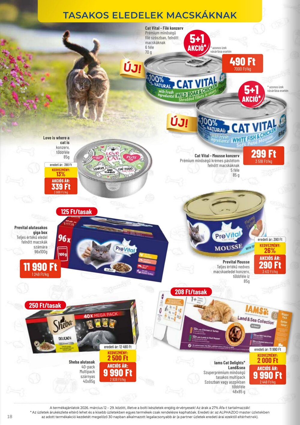 AlphaZoo akciós újság 2026.03.12-től - 18. oldal.
