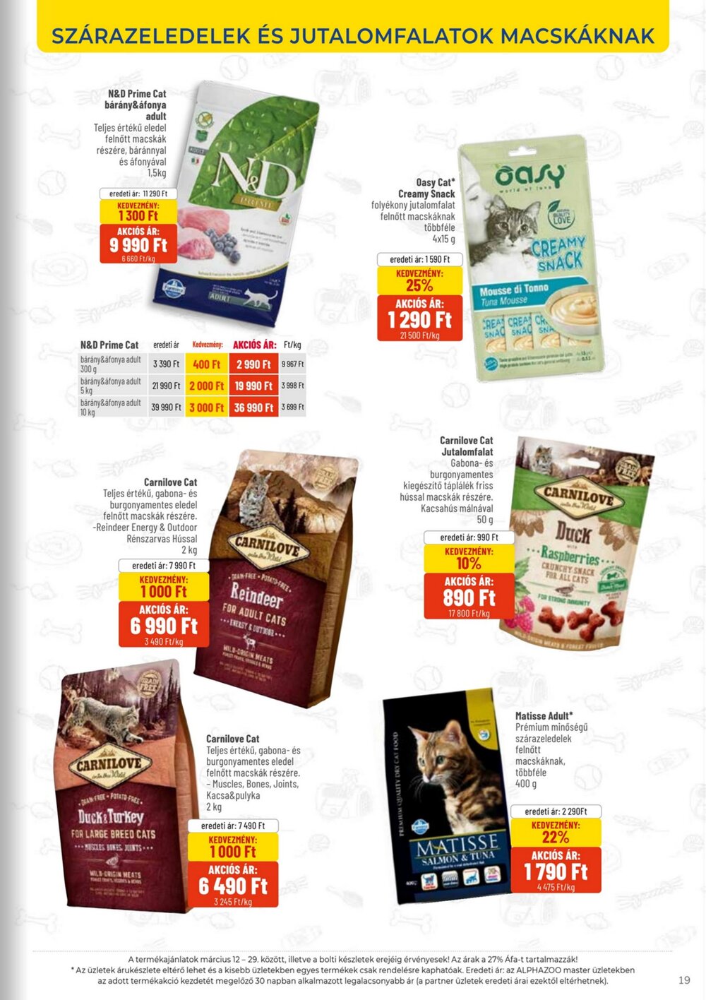 AlphaZoo akciós újság 2026.03.12-től - 19. oldal.