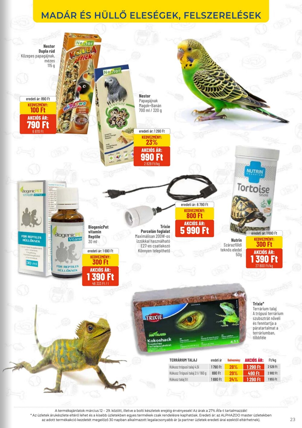 AlphaZoo akciós újság 2026.03.12-től - 23. oldal.