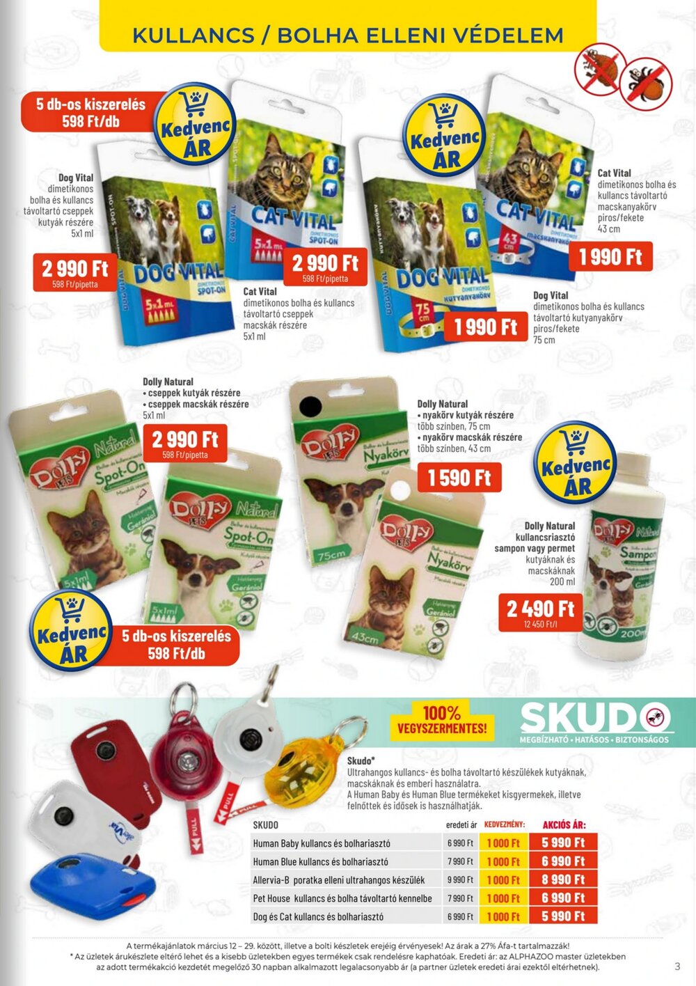 AlphaZoo akciós újság 2026.03.12-től - 3. oldal.