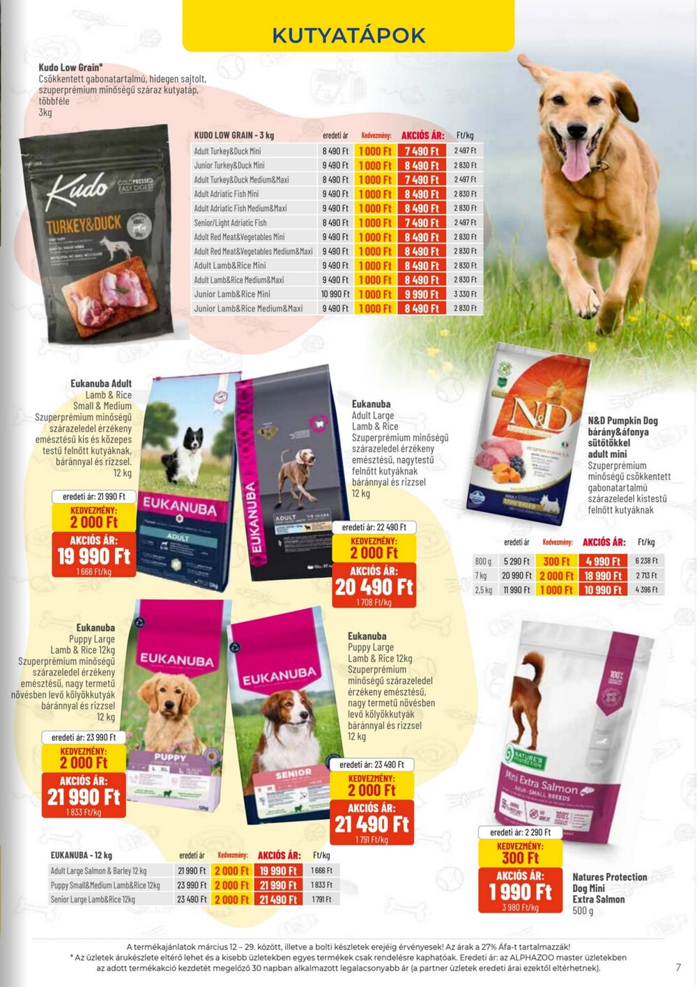 AlphaZoo akciós újság 2026.03.12-től - 7. oldal.