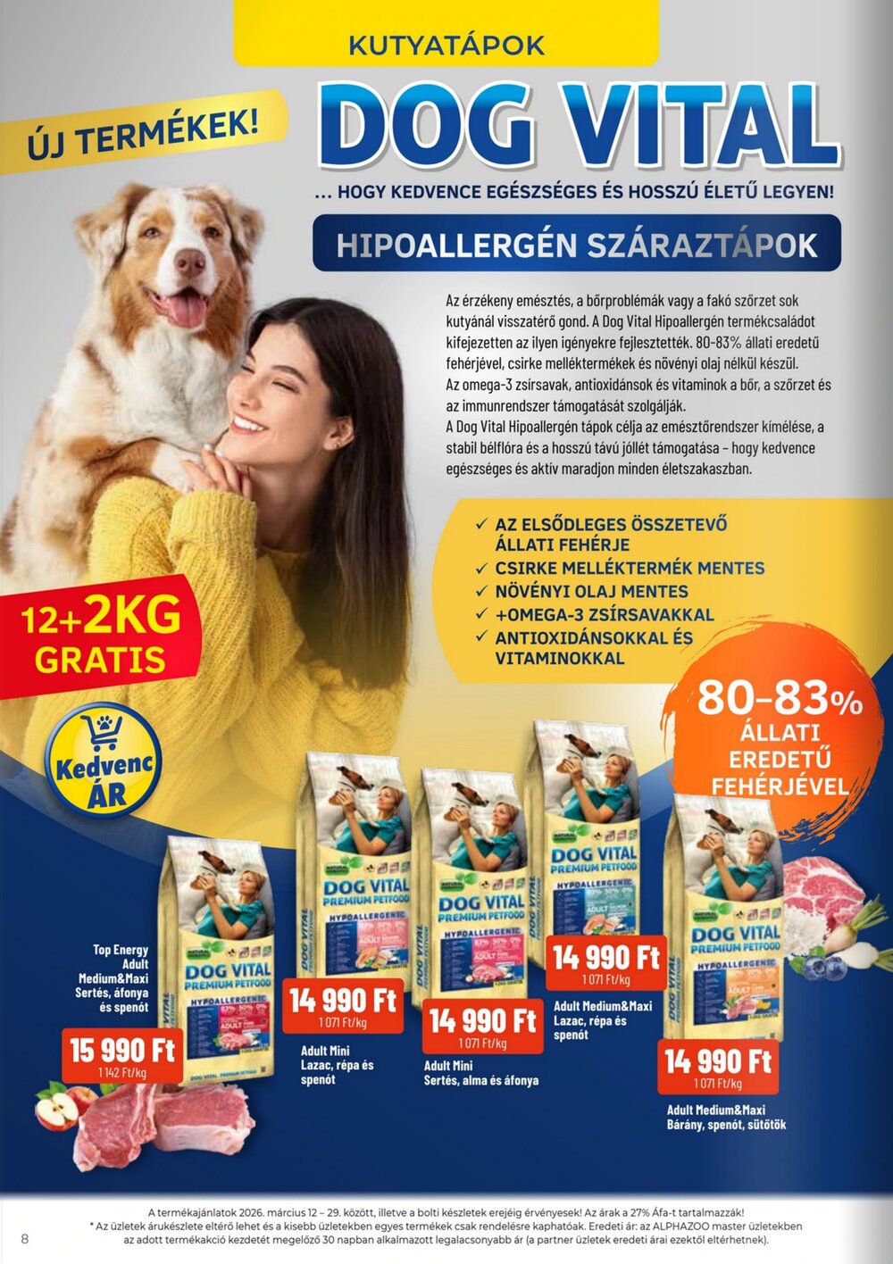 AlphaZoo akciós újság 2026.03.12-től - 8. oldal.