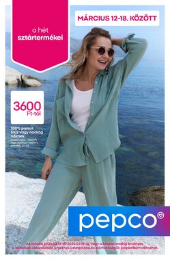 Pepco akciós újság 2026.03.12-től