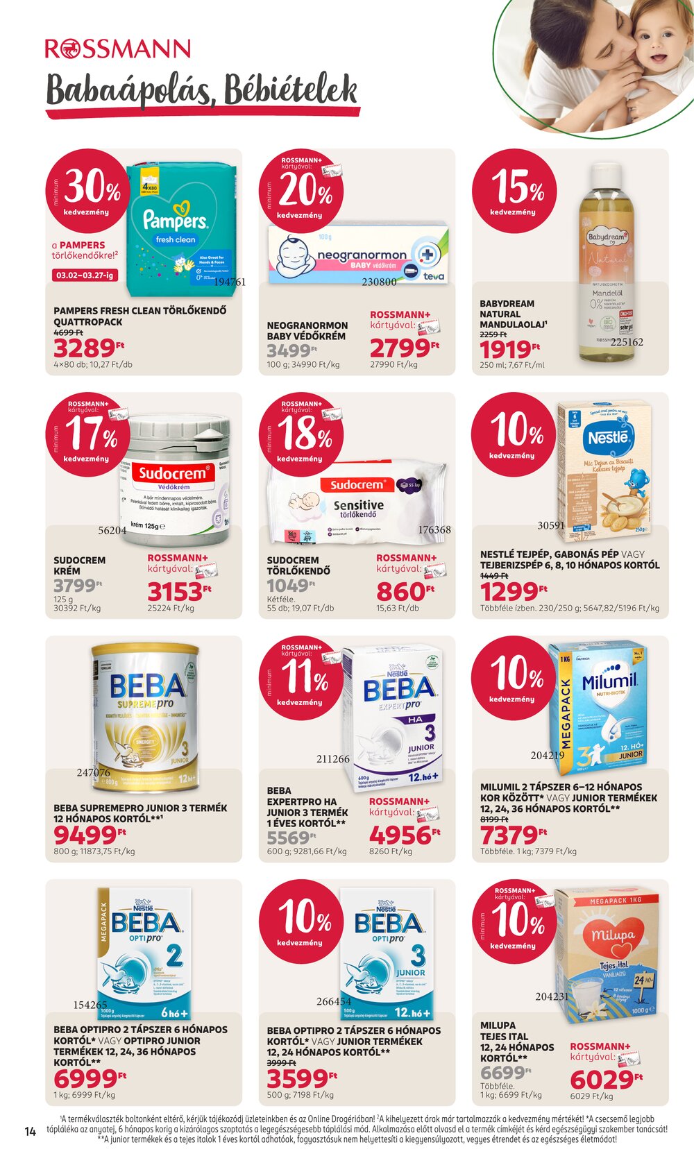 Rossmann akciós újság 2026.03.16-tól - 16. oldal.