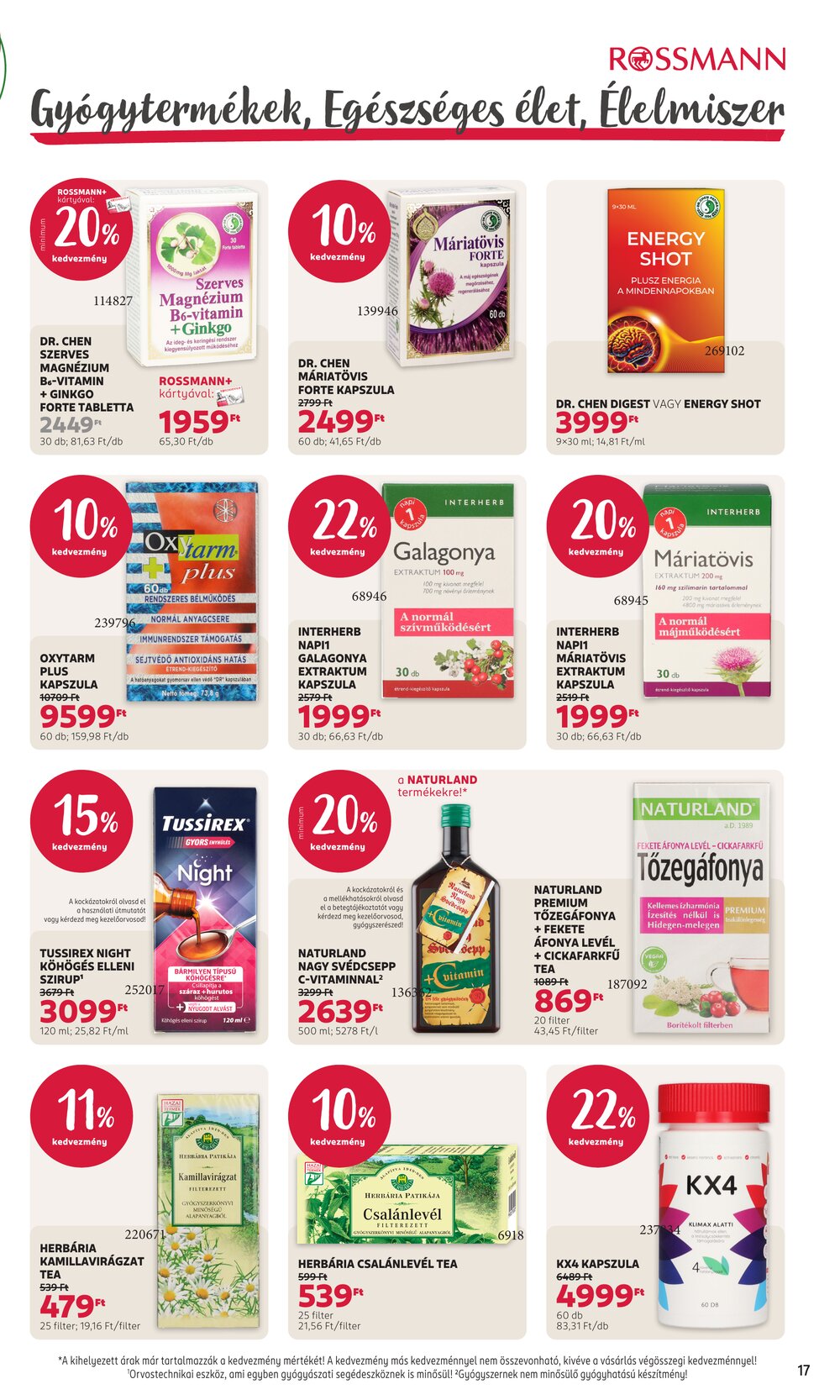 Rossmann akciós újság 2026.03.16-tól - 19. oldal.