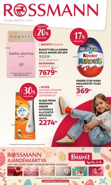 Rossmann akciós újság 2026.03.16-tól