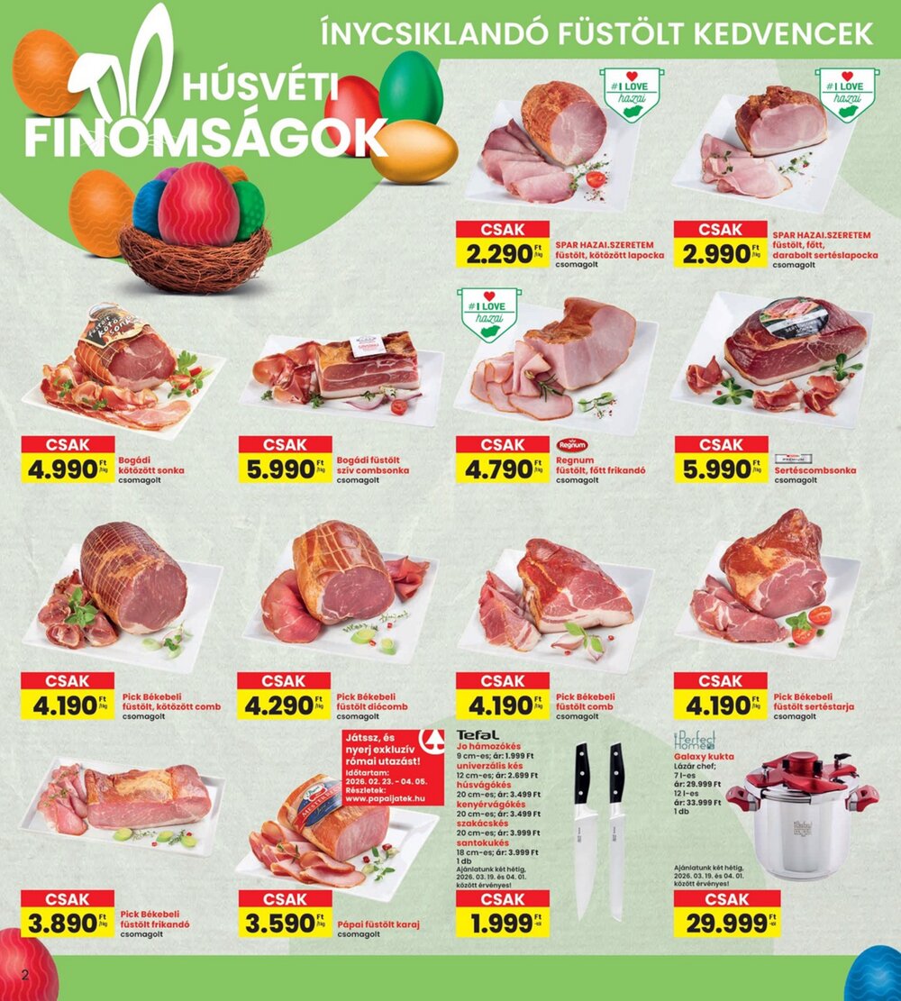 Interspar akciós újság 2026.03.19-től - 2. oldal.