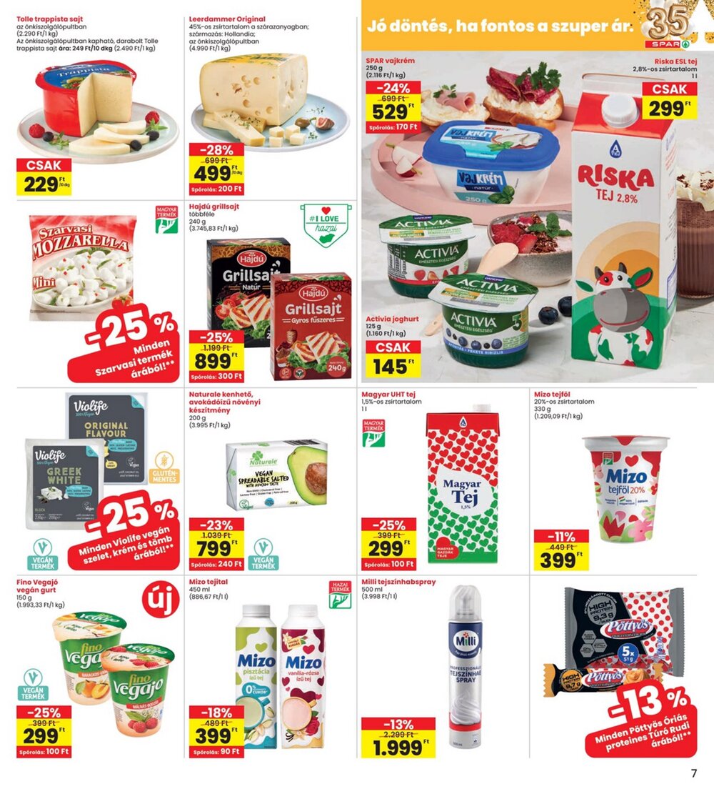 Interspar akciós újság 2026.03.19-től - 7. oldal.