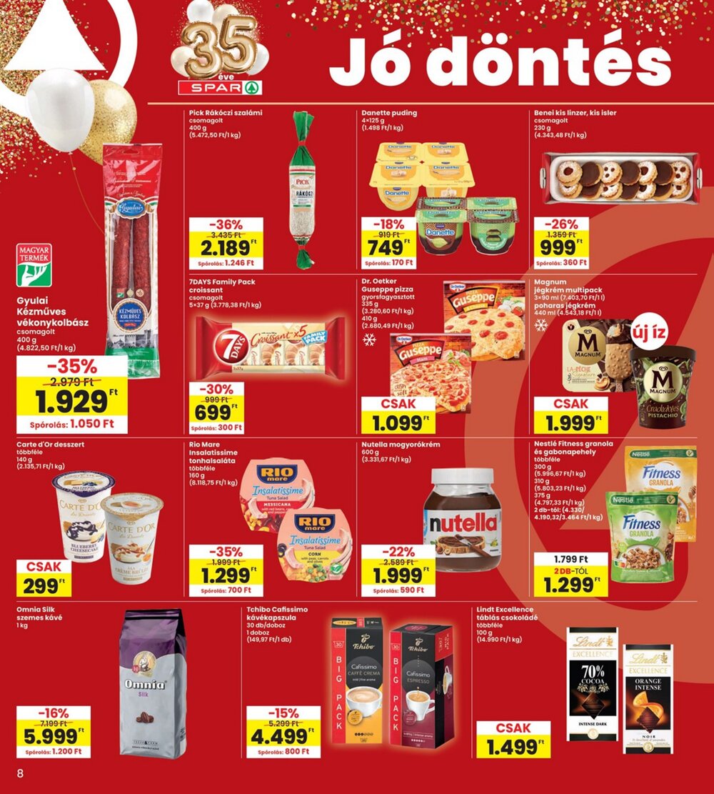 Interspar akciós újság 2026.03.19-től - 8. oldal.