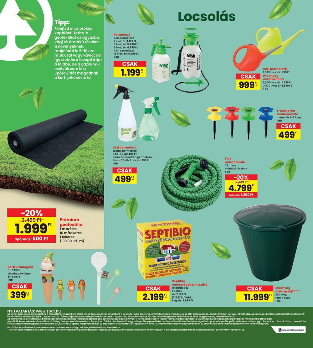 Interspar akciós újság 2026.03.19-től - 4. oldal.