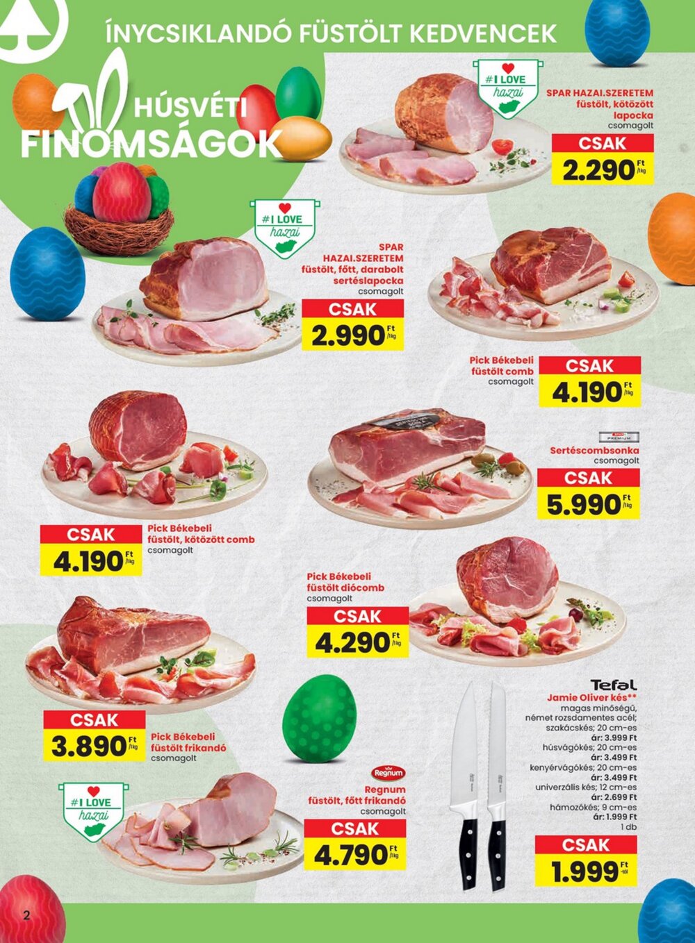 Spar akciós újság 2026.03.19-től - 2. oldal.
