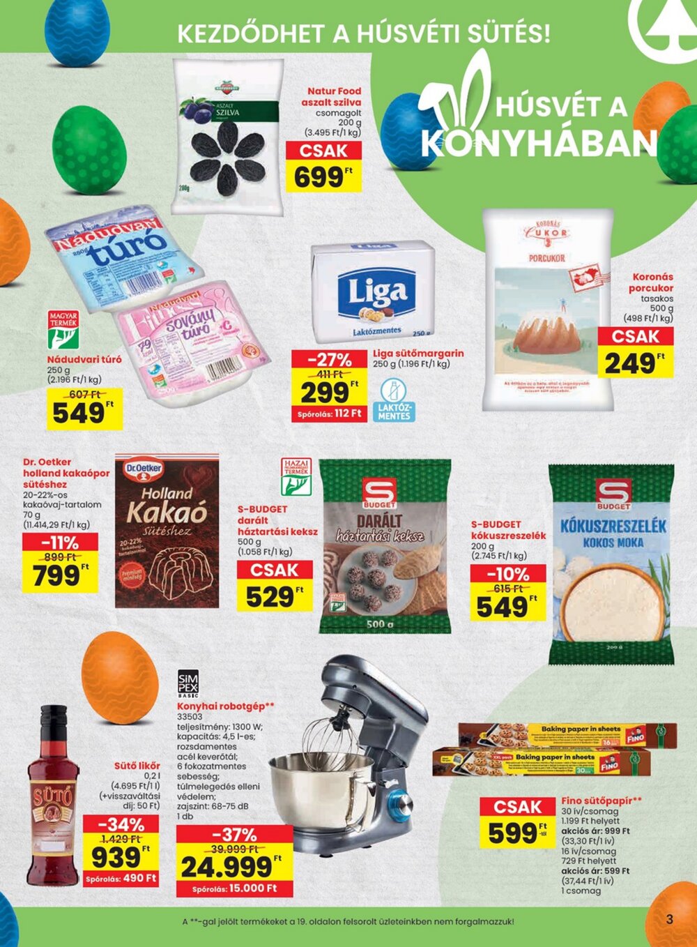 Spar akciós újság 2026.03.19-től - 3. oldal.