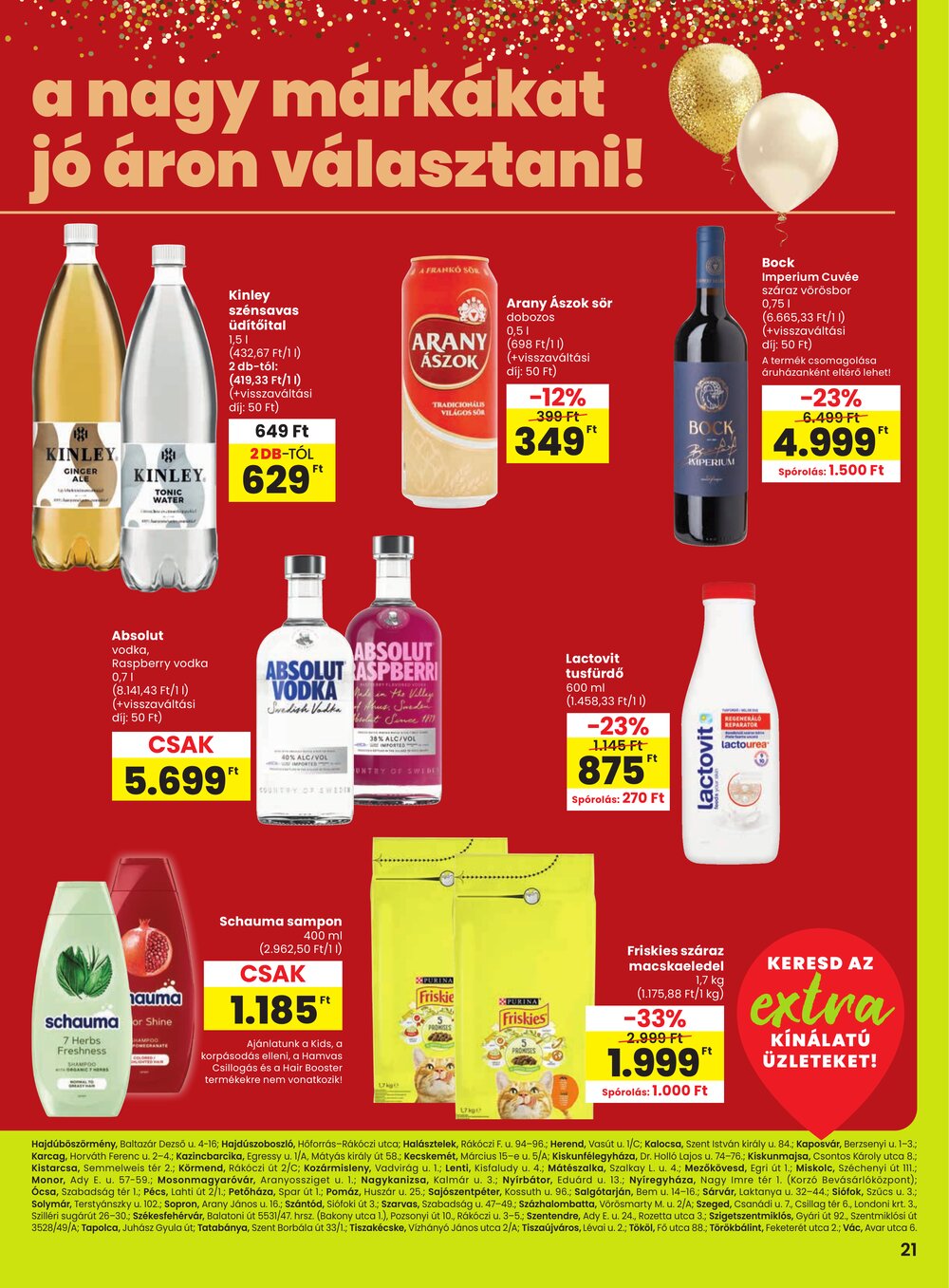 Spar Extra akciós újság 2026.03.19-től - 2. oldal.