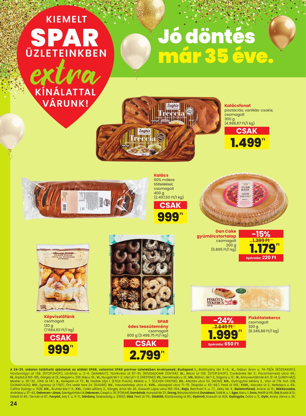 Spar Extra akciós újság 2026.03.19-től - 5. oldal.