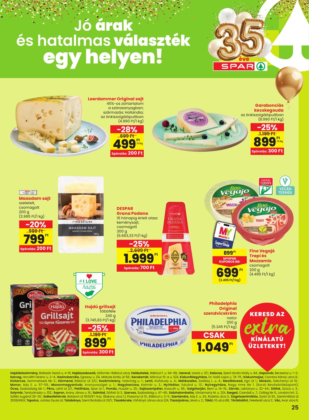 Spar Extra akciós újság 2026.03.19-től - 6. oldal.