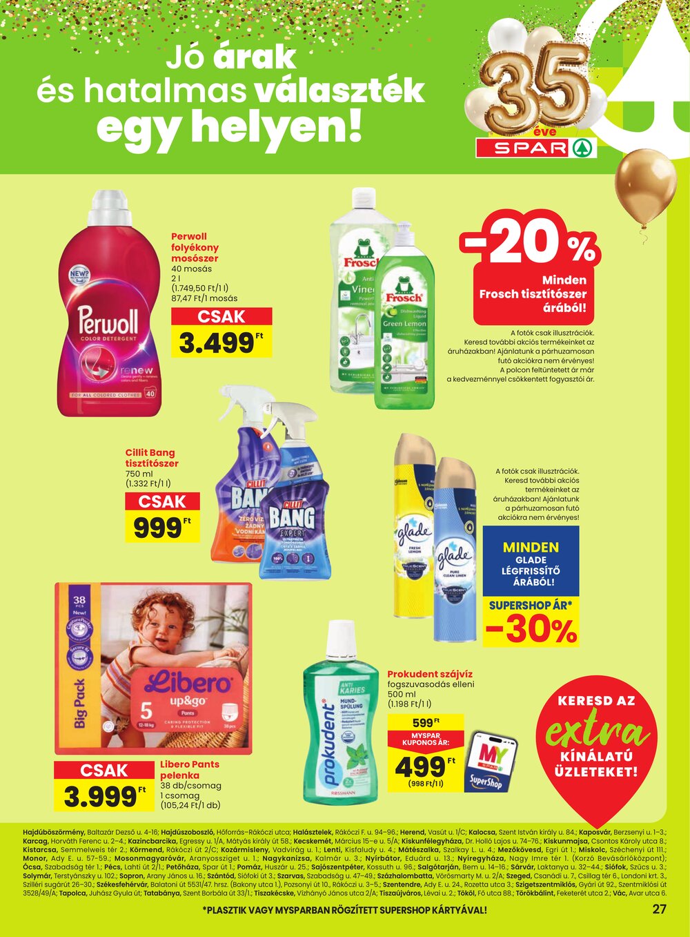 Spar Extra akciós újság 2026.03.19-től - 8. oldal.
