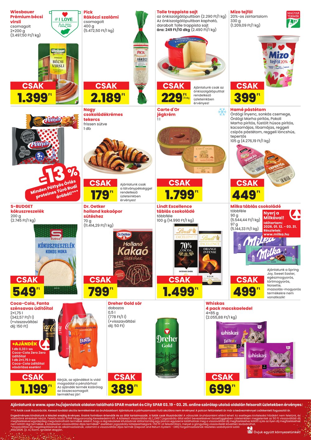 Spar Market akciós újság 2026.03.19-től - 2. oldal.