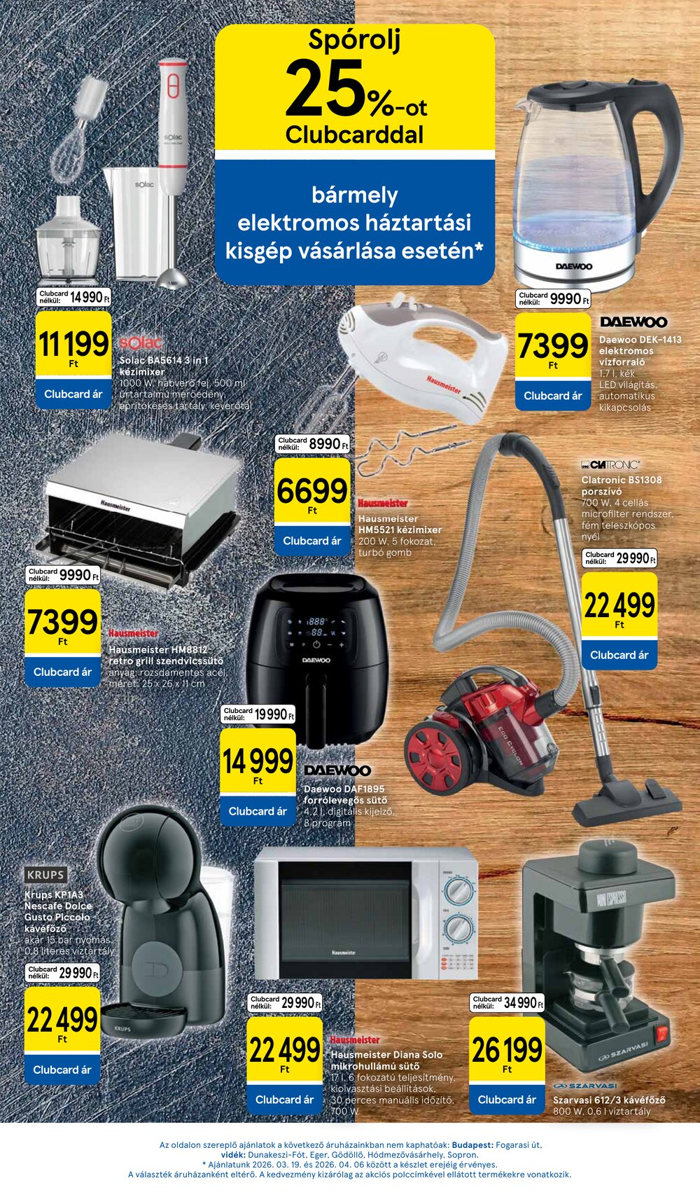 Tesco akciós újság 2026.03.19-től - 15. oldal.