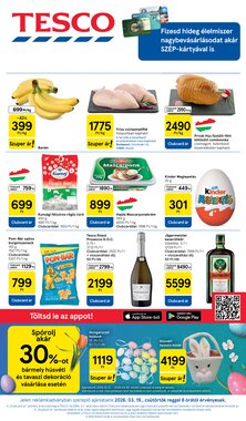 Tesco akciós újság 2026.03.19-től