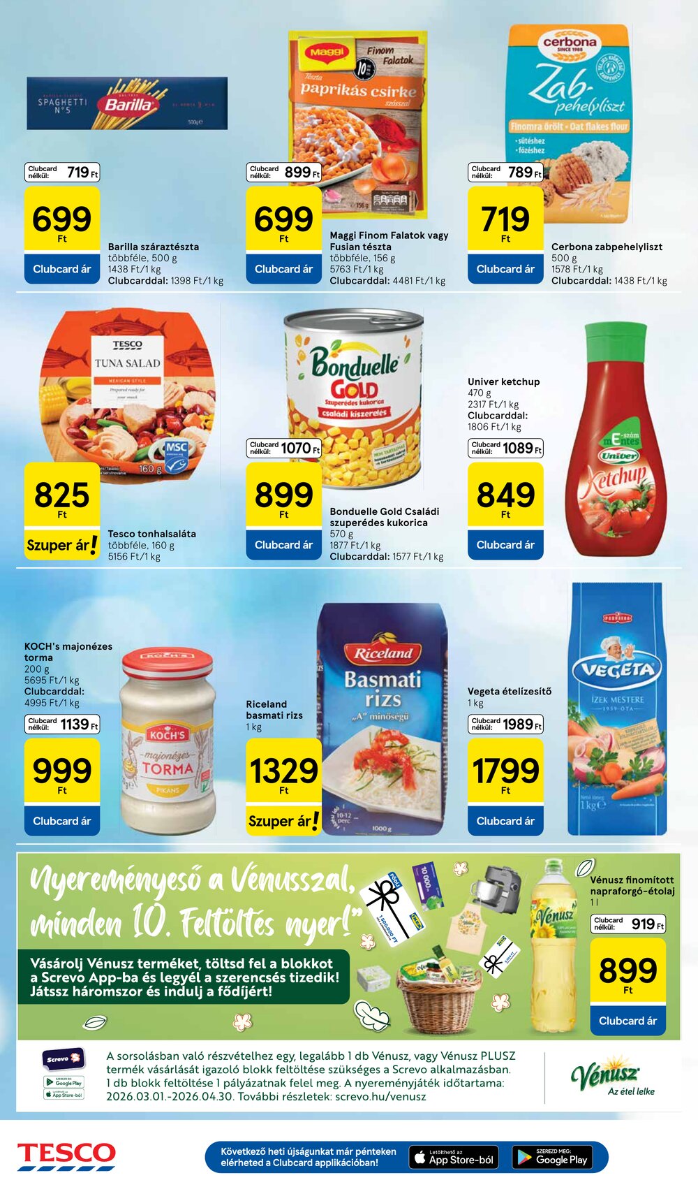 Tesco akciós újság 2026.03.19-től - 20. oldal.