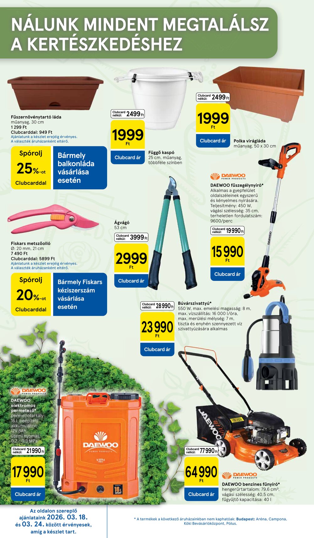 Tesco akciós újság 2026.03.19-től - 34. oldal.