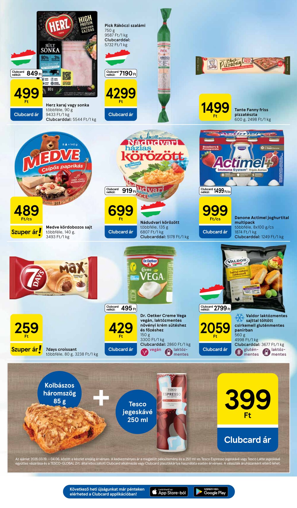 Tesco akciós újság 2026.03.19-től - 3. oldal.