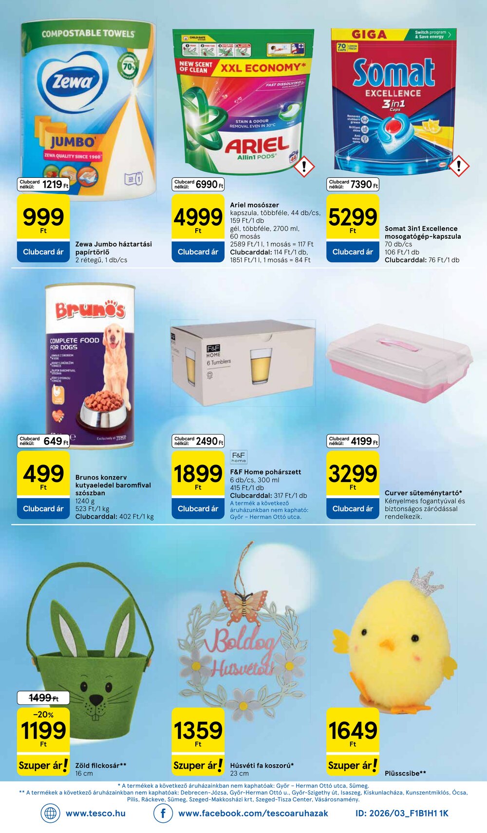 Tesco akciós újság 2026.03.19-től - 8. oldal.