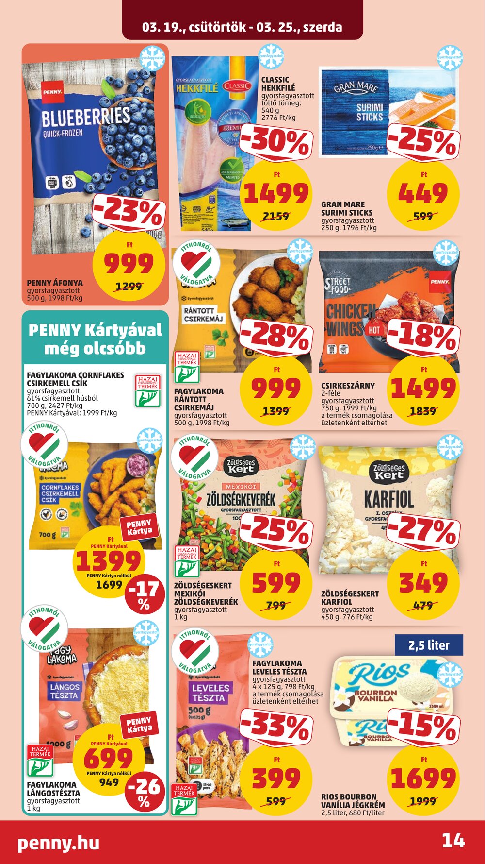 Penny Market akciós újság 2026.03.19-től - 18. oldal.