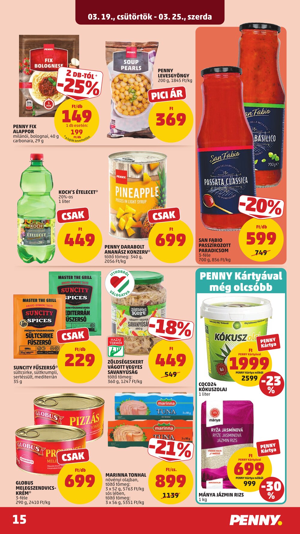 Penny Market akciós újság 2026.03.19-től - 19. oldal.