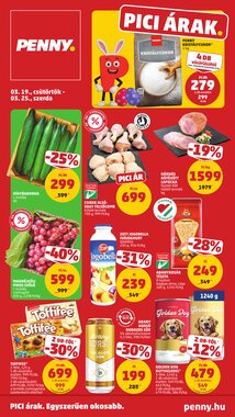 Penny Market akciós újság 2026.03.19-től
