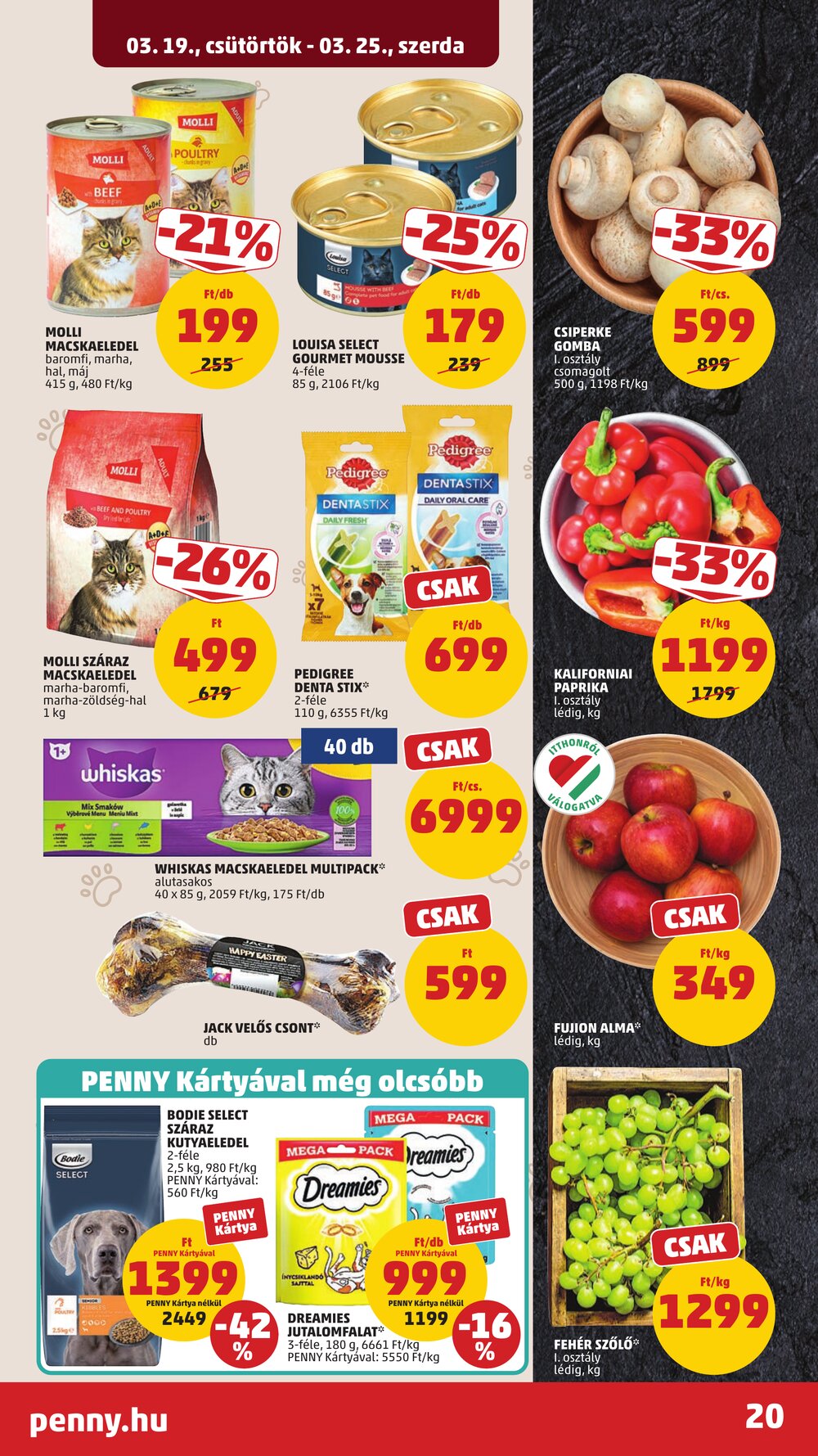Penny Market akciós újság 2026.03.19-től - 24. oldal.