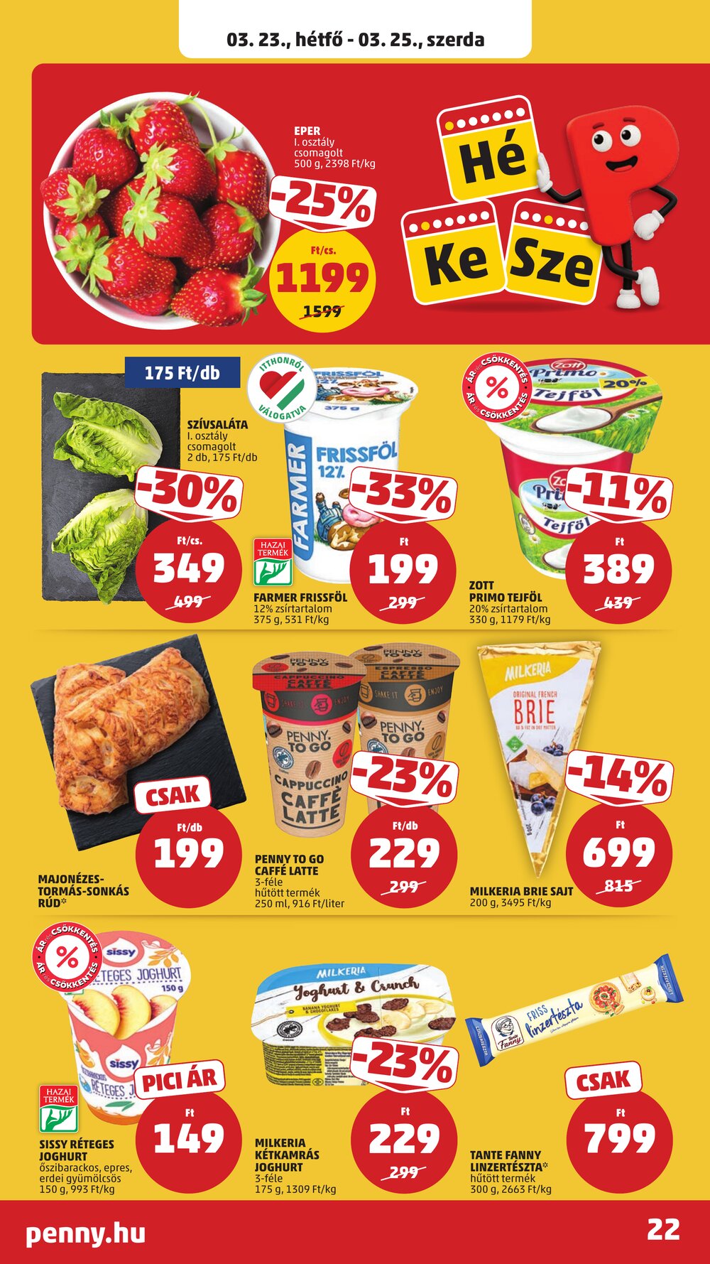Penny Market akciós újság 2026.03.19-től - 26. oldal.