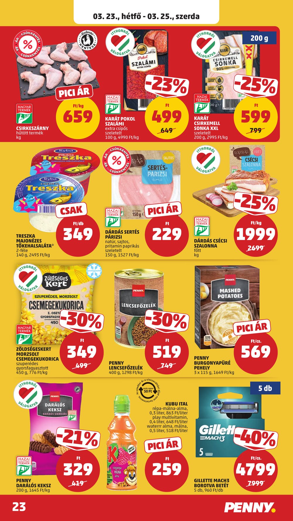 Penny Market akciós újság 2026.03.19-től - 27. oldal.