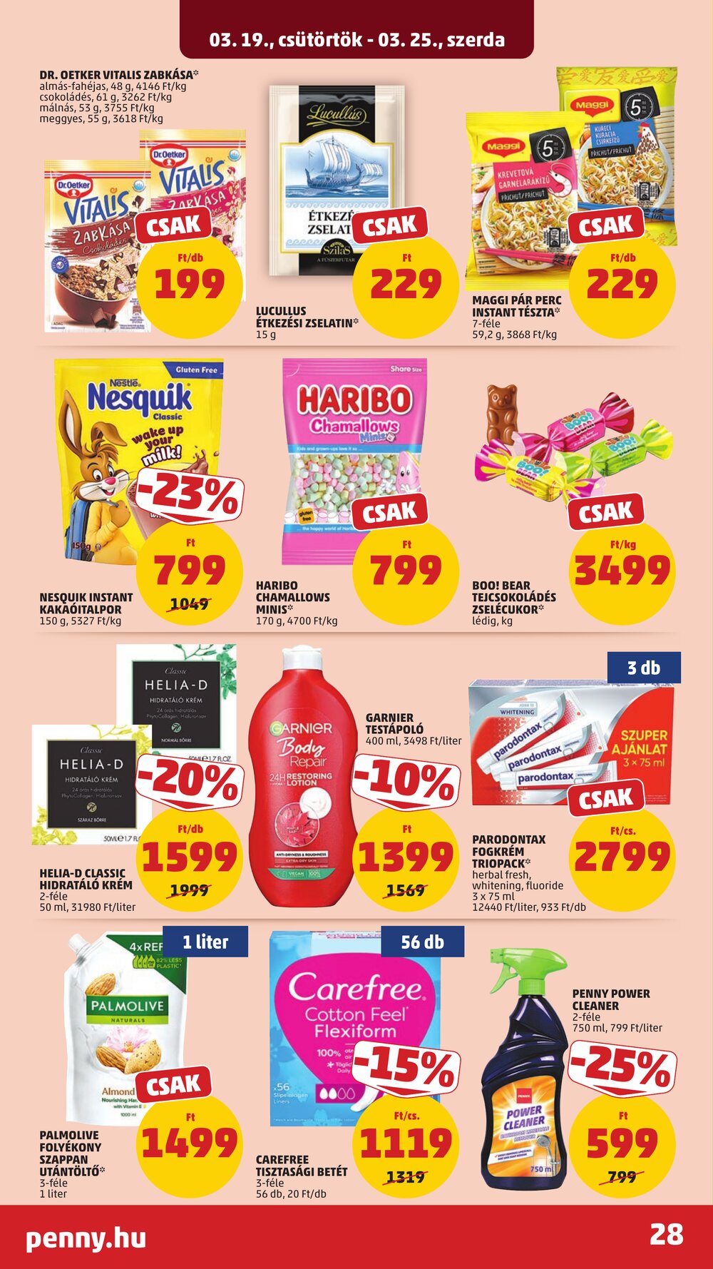 Penny Market akciós újság 2026.03.19-től - 32. oldal.
