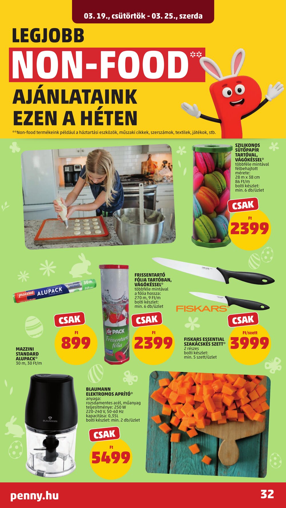 Penny Market akciós újság 2026.03.19-től - 36. oldal.