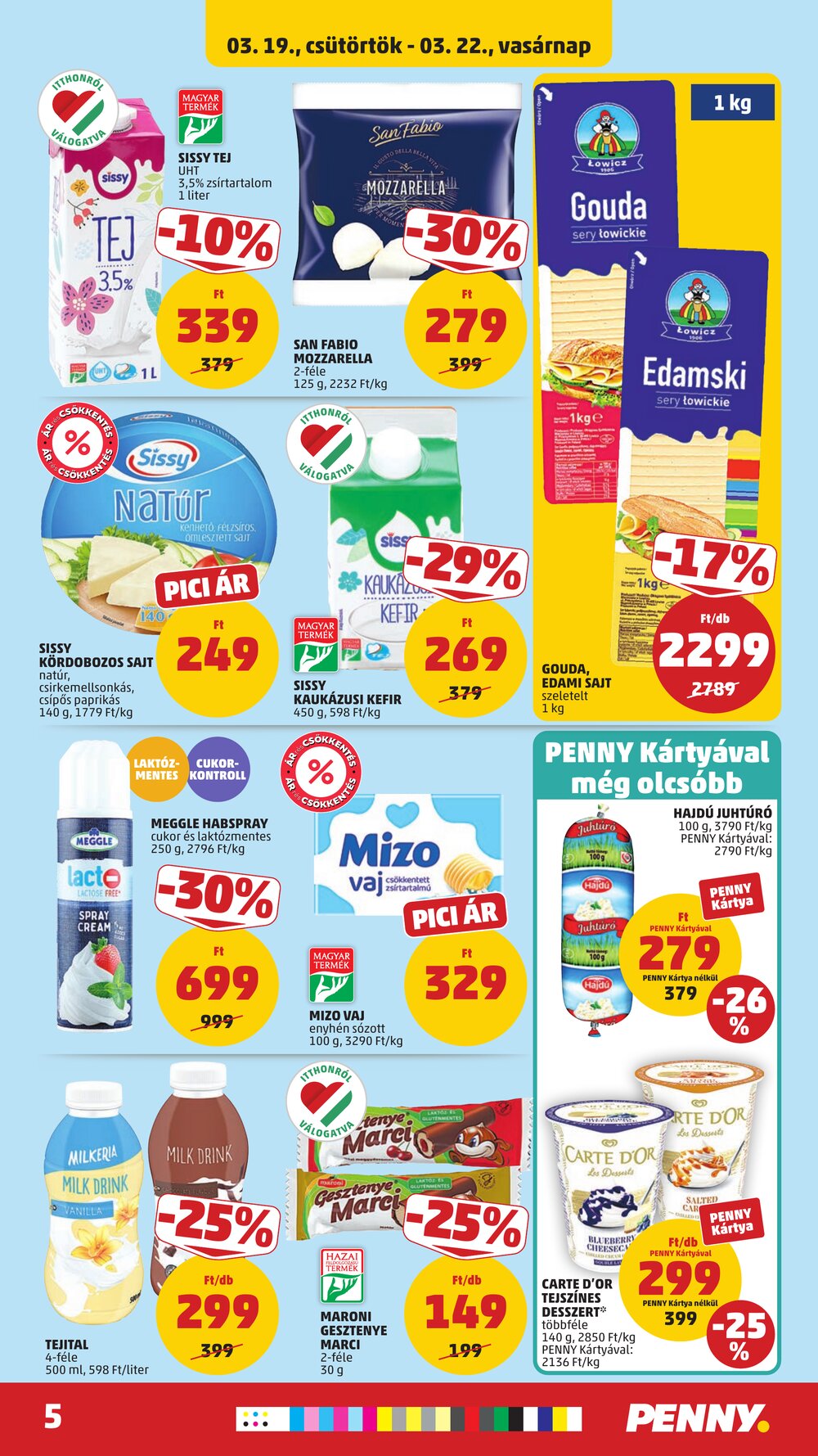 Penny Market akciós újság 2026.03.19-től - 5. oldal.