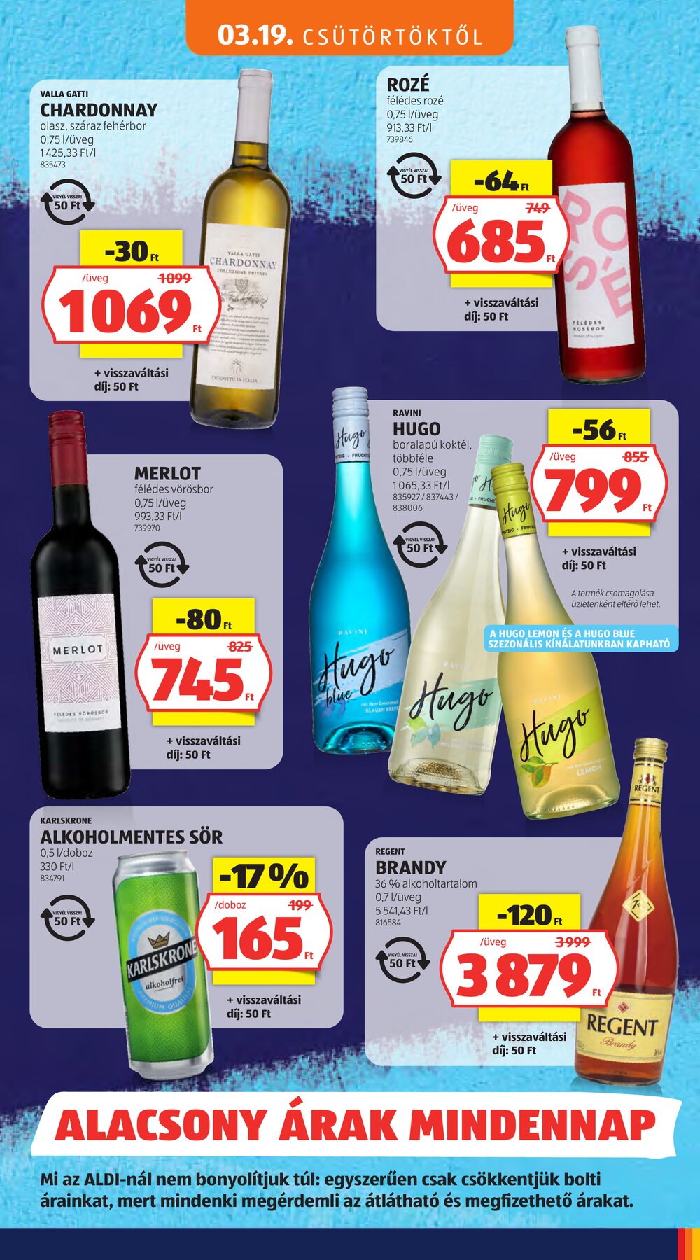 Aldi akciós újság 2026.03.19-től - 19. oldal.