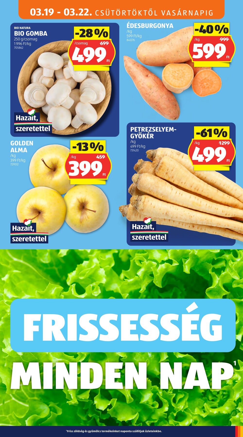 Aldi akciós újság 2026.03.19-től - 27. oldal.