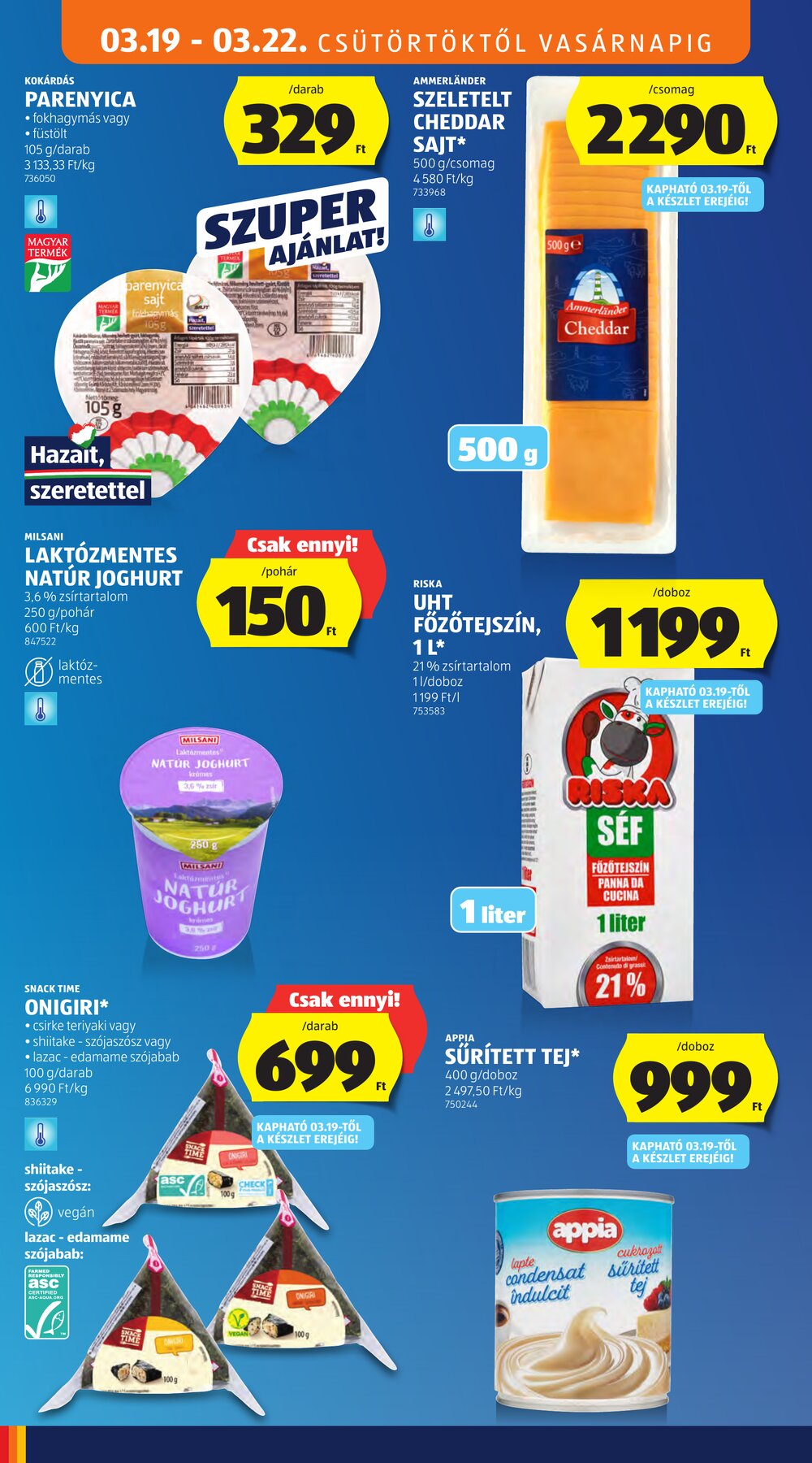 Aldi akciós újság 2026.03.19-től - 30. oldal.